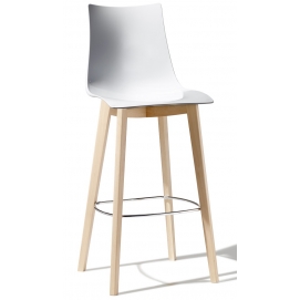 Natural Zebra bar stool